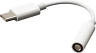 Adaptery i przejściówki - Adapter USB Akasa USB-C - Jack 3.5mm Biały AK-CBCA27-10WH - miniaturka - grafika 1