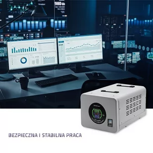 QOLTEC STABILIZATOR NAPIĘCIA AUTOMATYCZNY AVR 10000VA - Zasilacze awaryjne UPS - miniaturka - grafika 3