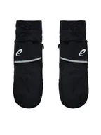 Rękawiczki sportowe damskie - Asics Rękawiczki Męskie Wind-Block Running Gloves 3013A901 Czarny - miniaturka - grafika 1