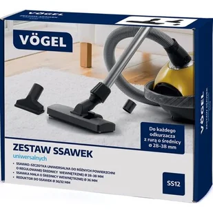 VOGEL Zestaw ssawek z reduktorem VÖGEL SS12 - Akcesoria do odkurzaczy - miniaturka - grafika 1