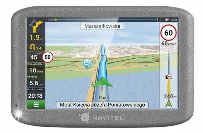 Navitel E501 Mapu offline 47 krajów 800 mAh 5 TFT 480 x 272