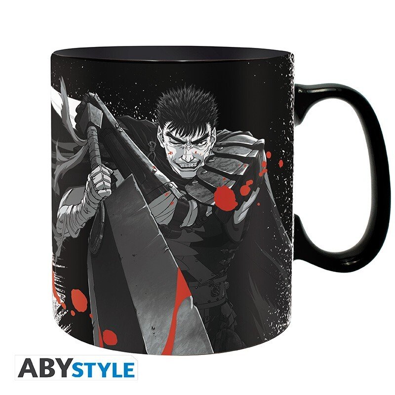 Kubek ceramiczny Berserk - Guts & Griffith (460 ml)