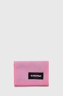 Portfele - Eastpak portfel damski kolor różowy - grafika 1