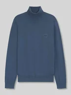 Swetry męskie - Golf o kroju regular fit z mieszanki bawełny i kaszmiru model ‘'AKIRO_S’ - miniaturka - grafika 1