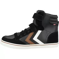 Buty dla dziewczynek - Hummel Sneakersy "Slimmer Stadil" w kolorze czarnym 5700497349464 - miniaturka - grafika 1