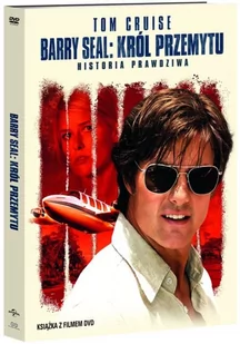 FILMOSTRADA Barry Seal Król przemytu DVD) + Książka - Dramaty DVD - miniaturka - grafika 1