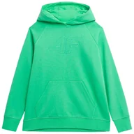 Bluzy damskie - Bluza damska 4F zielona 4FSS23TSWSF535 41S-M - miniaturka - grafika 1