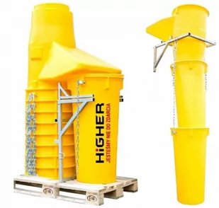 Zsyp budowlany do gruzu HIGHER konstrukcja o długości 20m - Inne urządzenia budowlane - miniaturka - grafika 1