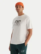 Koszulki męskie - DC Shoes T-Shirt EDYZT04346 WBB0 Biały Regular Fit - miniaturka - grafika 1