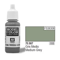 Akcesoria i części modelarskie - Vallejo Medium Grey MC111 70987 - miniaturka - grafika 1