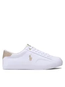 Buty dla dziewczynek - Polo Ralph Lauren Tenisówki Theron V RF104098 Biały - miniaturka - grafika 1