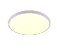 Lampy sufitowe - SLOPE R63771931 gładki okrągły plafon z białą otoczką LED 34W DIM 2700-6500K + pilot - miniaturka - grafika 1