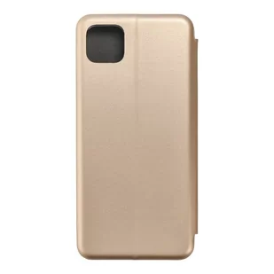 Forcell Kabura Book Elegance do SAMSUNG A22 5G złoty - Etui i futerały do telefonów - miniaturka - grafika 1