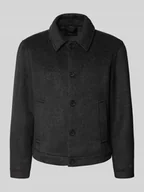 Kurtki męskie - Kurtka koszulowa z wykładanym kołnierzem i listwą guzikową - miniaturka - grafika 1