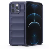Etui i futerały do telefonów - Magic Shield Case etui do iPhone 12 Pro Max elastyczny pancerny pokrowiec ciemnoniebieski - miniaturka - grafika 1