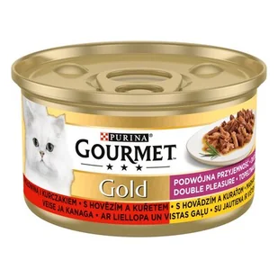 Purina Gourmet Gold Wołowina i kurczak w sosie pomidorowym 85g - Mokra karma dla kotów - miniaturka - grafika 2