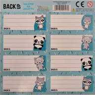 Zabawki kreatywne - Naklejki na zeszyt Derform 3 szt. D481 - miniaturka - grafika 1