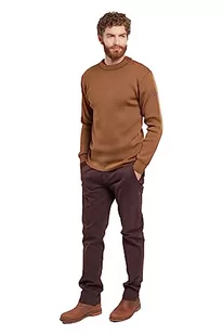 Armor Lux Granatowy Sweter Męski Jednolity Fouesant, Moka, S - Swetry męskie - miniaturka - grafika 1