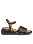 Sandały damskie - Geox Sandały D Meliconia D550EA 000BC C9999 Czarny - miniaturka - grafika 1