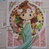 Puzzle - Puzzle w walizce Obraz inspirowany twórczością Muchy 100 elementów 6+ Made in France Janod - miniaturka - grafika 1