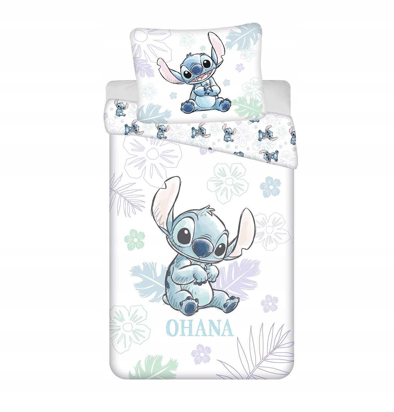 Pościel Bawełniana Disney Lilo I Stitch 140x200 Dla Dziecka Sticz