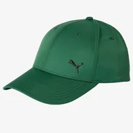 Czapki męskie - Czapka z daszkiem Puma Bejsbolówka Metalowe Logo Zielona 021269-56 - miniaturka - grafika 1