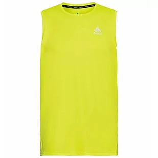 Odlo Męski tank top do biegania Essential z okrągłym dekoltem, Evening Primrose, XL - Koszulki sportowe męskie - miniaturka - grafika 1