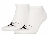 Skarpetki męskie - Skarpetki Calvin Klein 2 pary 39/42 biały - miniaturka - grafika 1