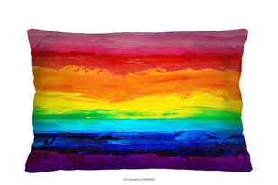 Tęczowa poduszka 60x40 HIRTI - Poduszki - miniaturka - grafika 1