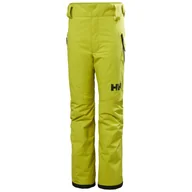 Spodnie narciarskie - Helly Hansen Legendary, spodnie narciarskie, juniorskie, żółto-zielone - miniaturka - grafika 1
