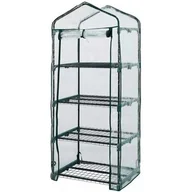 Szklarnie ogrodowe - NEO Szklarnia 69 x 49 x 160 cm, folia PVC, metalowa konstrukcja 15-901 - miniaturka - grafika 1