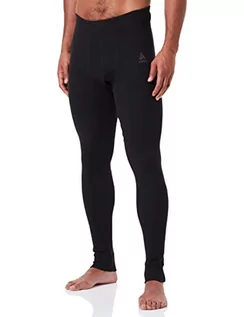 Spodenki męskie - ODLO ODLO męskie spodnie suw dół aktywne oryginały ciepła bielizna Czarny 3XL 152042 - grafika 1