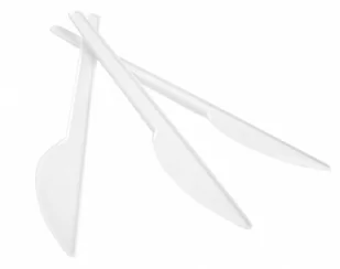 Office products Noże plastikowy , 17cm, biały 24018715-14 - Naczynia i sztućce jednorazowe - miniaturka - grafika 1