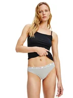 Majtki damskie - Tommy Hilfiger Majtki Damskie Stringi 3P Thong White/Gray/Black Uw0Uw02829 0Tf Xs - miniaturka - grafika 1