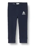 Legginsy - ODLO Unisex dziecięce legginsy Bl Bottom Long Active Warm Eco Kids niebieski Dark Sapphire 104 159219 - miniaturka - grafika 1