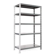 Szafy i regały magazynowe - Regał półkowy 1800x1600x500 mm, 5 półek, nośność półek 200 kg, dodatkowy - miniaturka - grafika 1