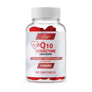 Suplement diety, Vitalmax Coenzyme Q10 100mg, Koenzym Ubichinon, 60 Kaps. - Witaminy i minerały - miniaturka - grafika 1