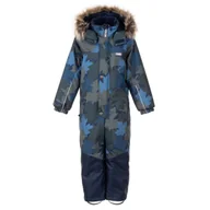 Kombinezony dla dzieci - Chłopięcy kombinezon ocieplany DEX khaki Lenne r.104 - miniaturka - grafika 1