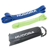 Gumy, taśmy, ekspandery - Zestaw gum do ćwiczeń Hudora Power Bands - miniaturka - grafika 1