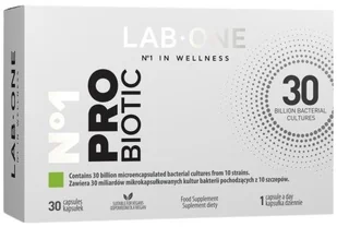 Suplement diety, Lab One, N°1 PRObiotic, 30 kaps. - Układ pokarmowy - miniaturka - grafika 1