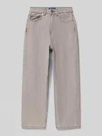 Spodnie i spodenki dla chłopców - Jeansy o luźnym kroju z mieszanki bawełny model ‘FADE’ - miniaturka - grafika 1