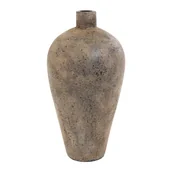 Wazony i flakony - Brązowy wysoki wazon z terakoty Corvo – House Nordic - miniaturka - grafika 1