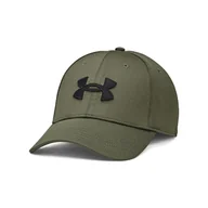 Czapki męskie - Męska Czapka z daszkiem UNDER ARMOUR MEN'S UA BLITZING 1376700-390 – Oliwkowy - miniaturka - grafika 1