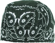 Czapki i chusty sportowe damskie - MFH BANDAMKA , CHUSTA ZIELONO-BIAŁA, 54 x 62 cm - miniaturka - grafika 1