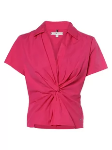 Tommy Hilfiger - Bluzka damska, wyrazisty róż - Bluzki damskie - miniaturka - grafika 1