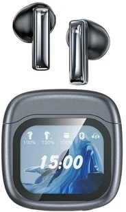 AWEI TP100 ENC Bluetooth 5.4 TWS czarny - Słuchawki - miniaturka - grafika 1