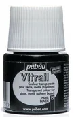 Farby i media malarskie - Farba Pebeo Vitrail - 15 Black 45 ml - miniaturka - grafika 1