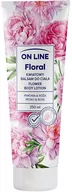 Balsamy i kremy do ciała - ON LINE Floral Kwiatowy Balsam do ciała - Piwonia & Róża 250ml - miniaturka - grafika 1