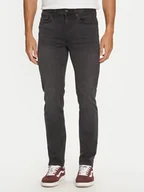 Spodnie męskie - Mustang Jeansy Orlando 1013239 Czarny Slim Fit - miniaturka - grafika 1