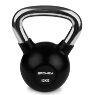 Kettlebell - Spokey Kettleball żeliwny, Scales Lux, 12 kg - miniaturka - grafika 1